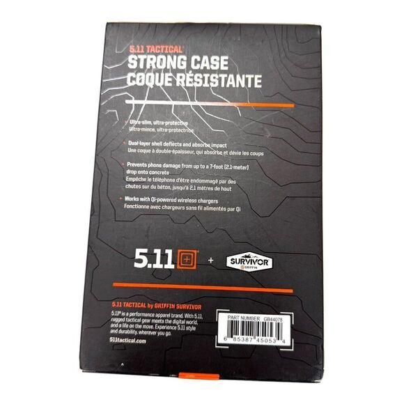 5.11 Tactical Strong Case for iPhone X by Griffin Survivor GB44078 Camo Protect - Picture 6 of 6